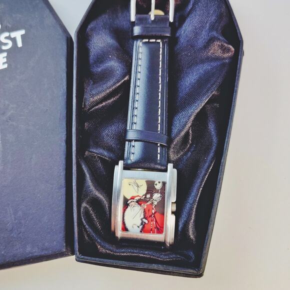 Disney Nightmare Before Christmas Watch Coffin Box CME LE - Picture 3 of 9